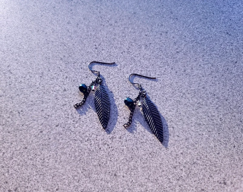 Women’s unique earrings-Night Flight Earrings