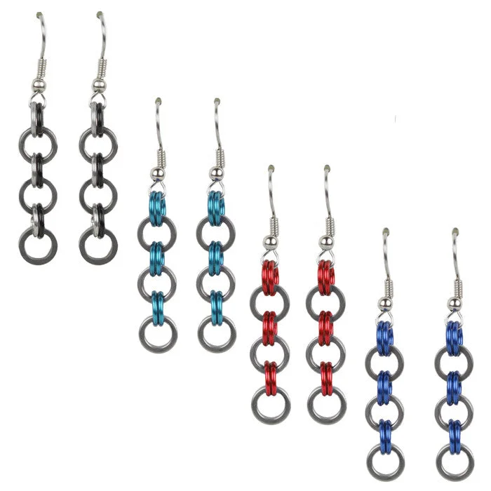 Women’s flower earrings-Ladder Roller Earrings