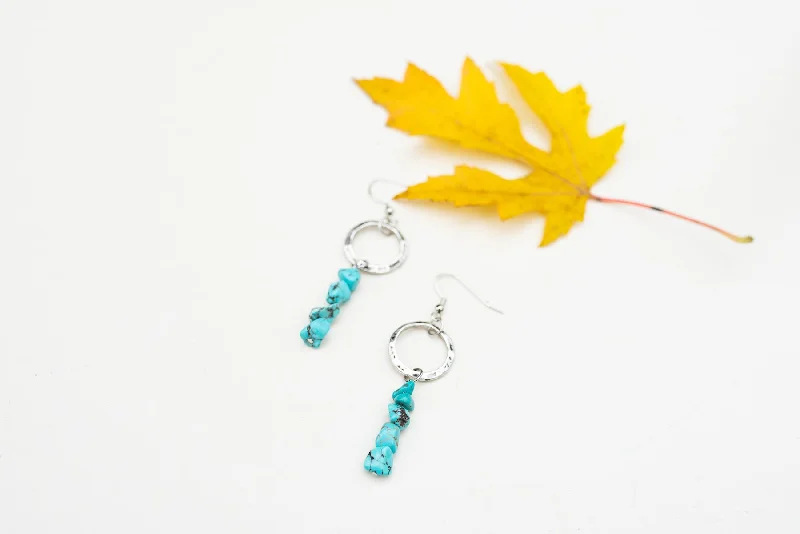 Women’s bridal earrings-River Drop Earrings