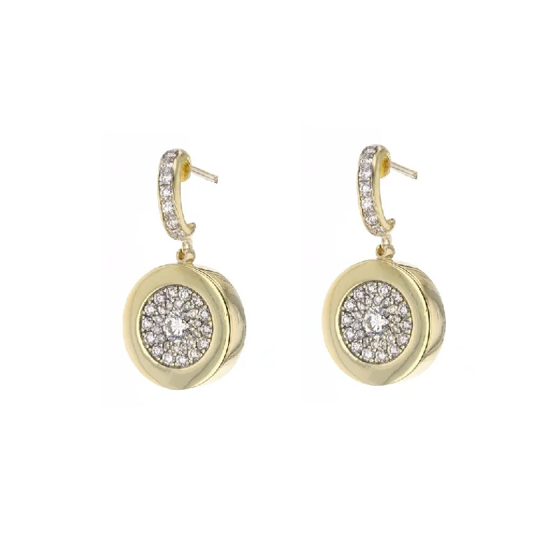 Women’s trendy drop earrings-1.30 ctw Diamond Drop Earrings