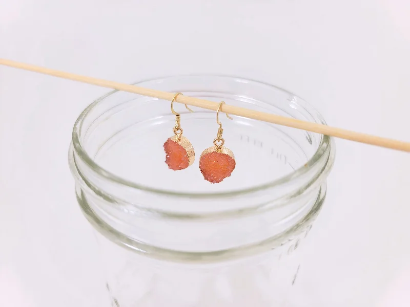 Women’s enamel earrings-Rock Candy Earrings