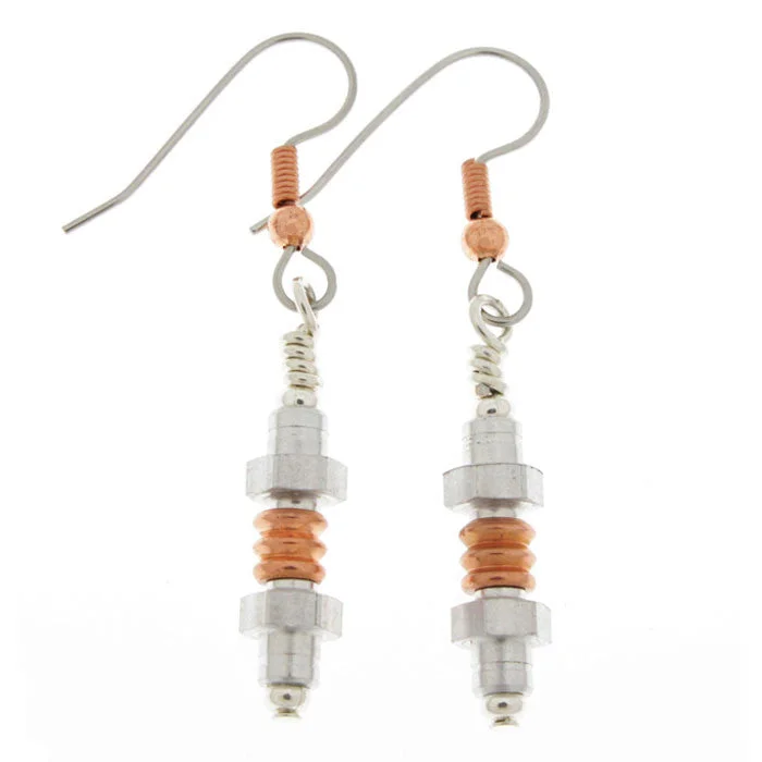 Women’s vintage-inspired earrings-Steampunk Earrings