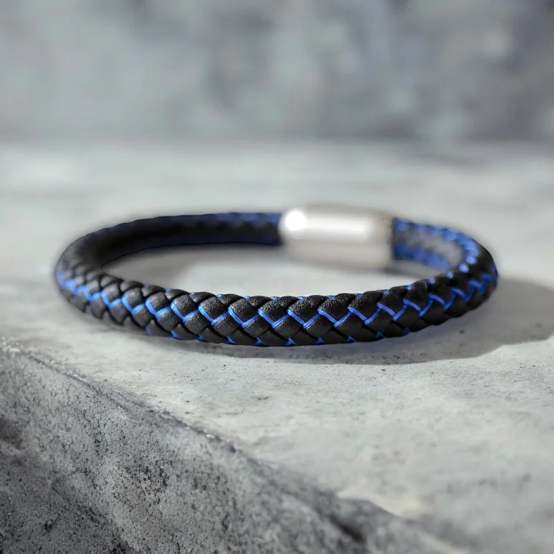 Women’s vintage bangle-AXEL BLUE - Men's Bracelet