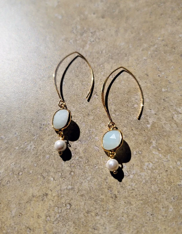 Women’s gold-plated earrings-Newly Minted Earrings