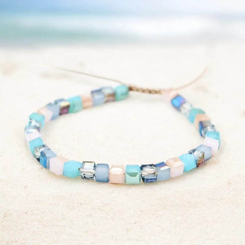 Women’s double-layer bracelet-SWEET ESCAPE - Beaded Accent Bracelet