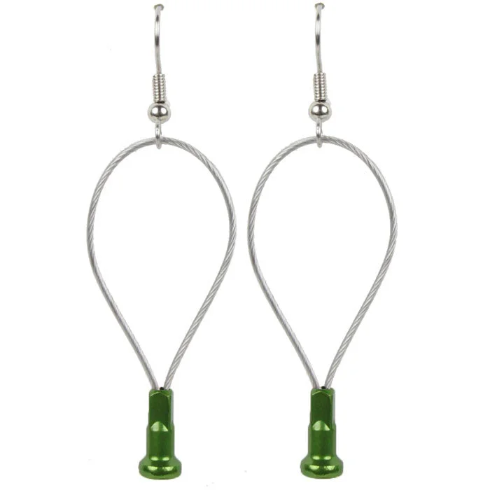 Women’s luxurious earrings-Cable Loop & Nipple Earrings