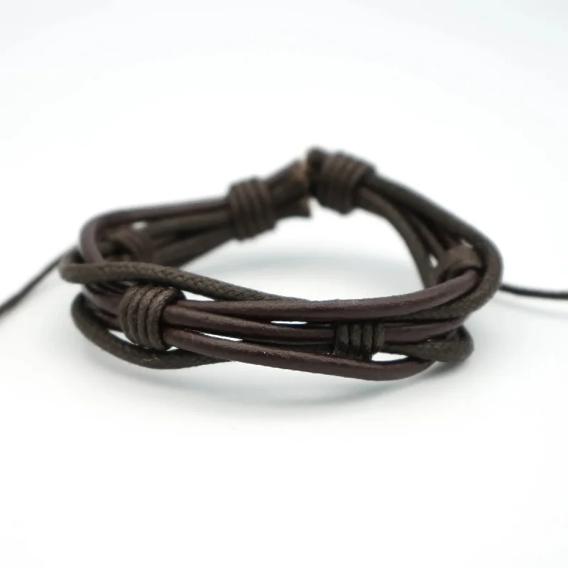 Women’s statement cuff bracelet-HEATHEN - Men's Leather Bracelet