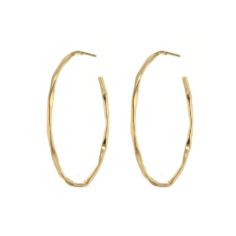 Women’s anniversary earrings-40MM Hoop Earrings