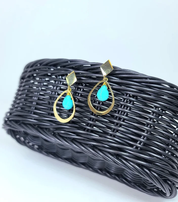 Women’s sparkly earrings-Desert Rain Earrings