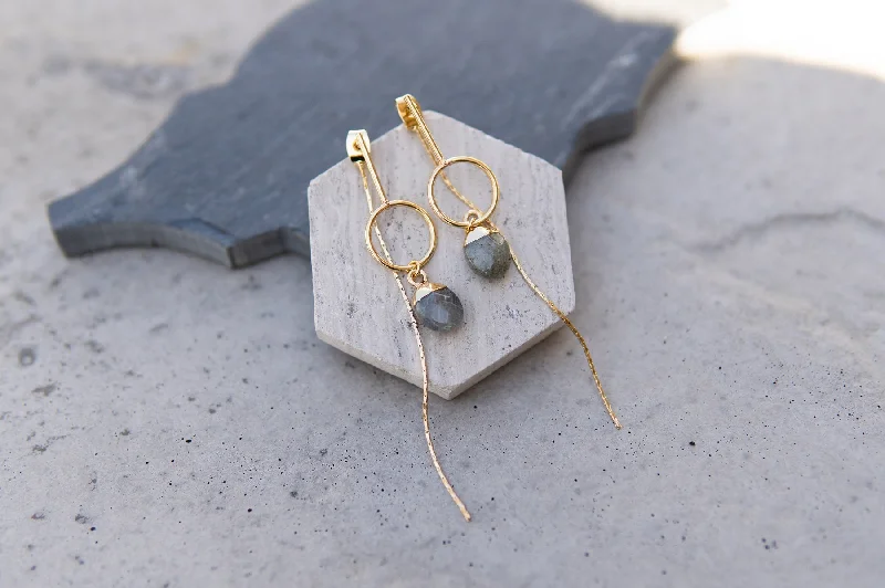 Women’s geometric earrings-Safe Guard Earrings