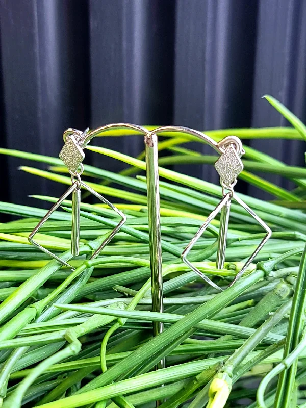 Women’s diamond stud earrings-Wind Chime Earrings