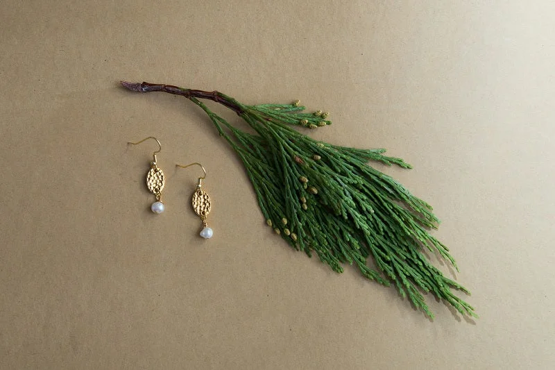 Women’s affordable earrings-Gold Athena Earrings