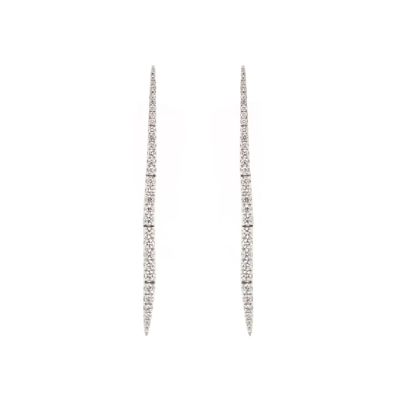 Women’s anniversary earrings-1.31 ctw Diamond Earrings