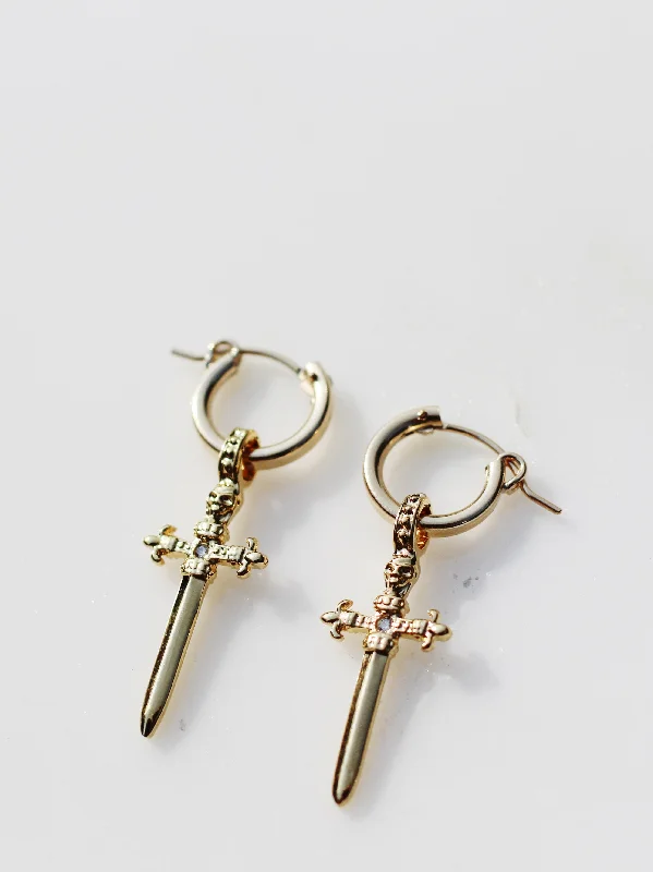 Women’s retro earrings-Roman Dagger Earrings